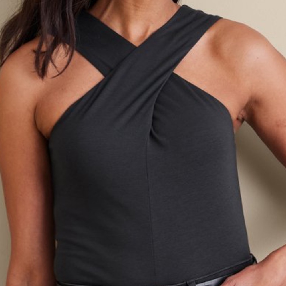 Soft Surroundings Tayla Top Black Large